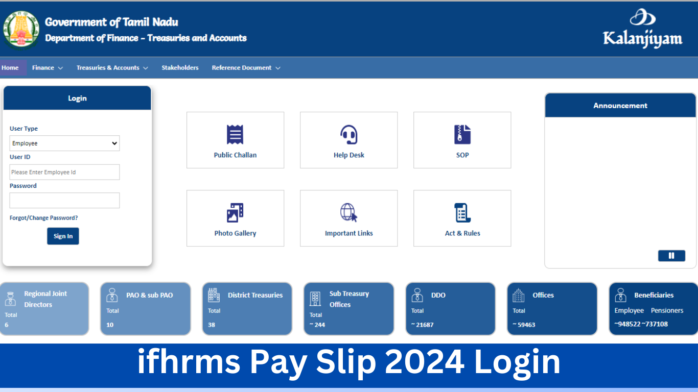 ifhrms Pay Slip 2024